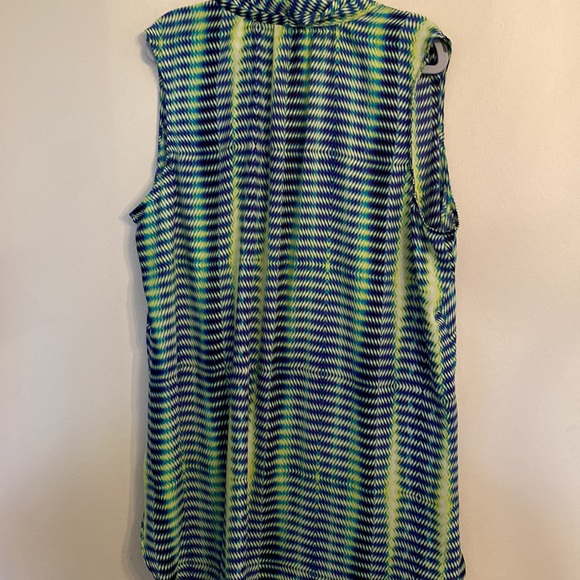 Worthington Button Down Sleeveless Blouse, Size: 2X - Picture 5 of 5